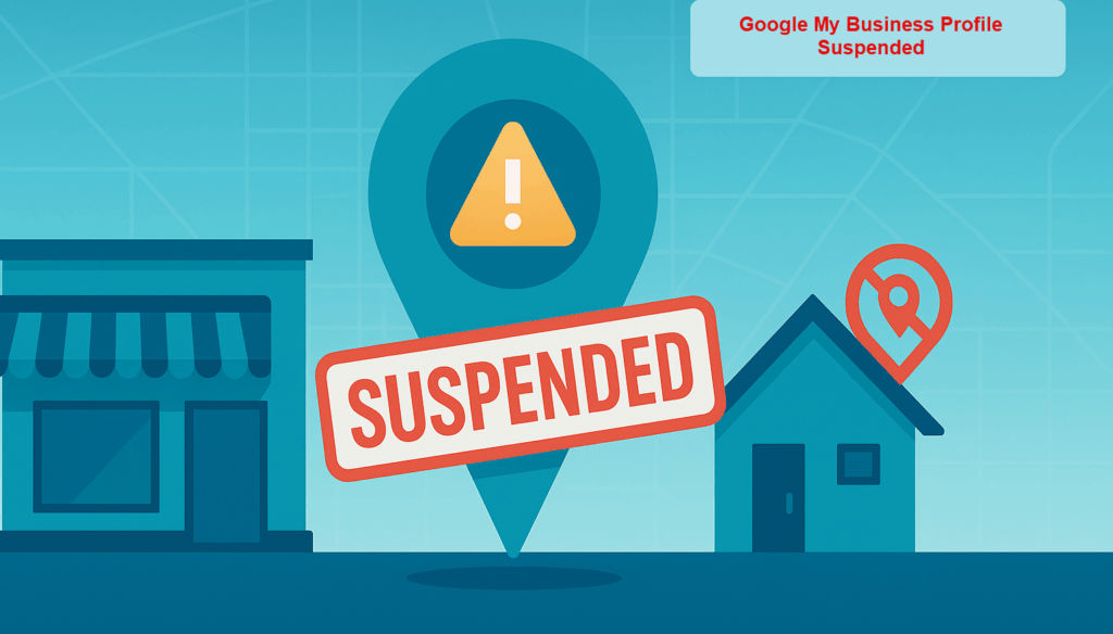 Google MY Business Profile Suspended